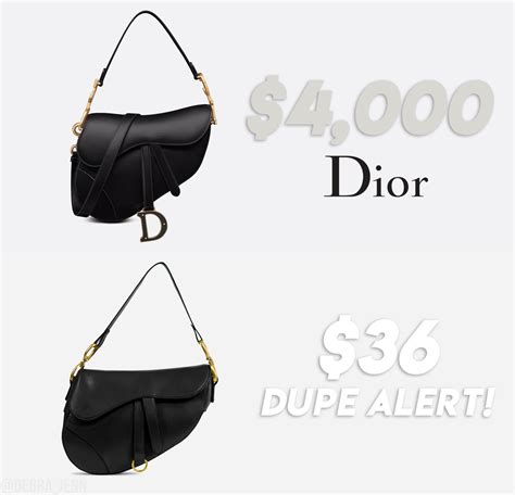 black saddle bag dior dupe|dior saddle bag alikes.